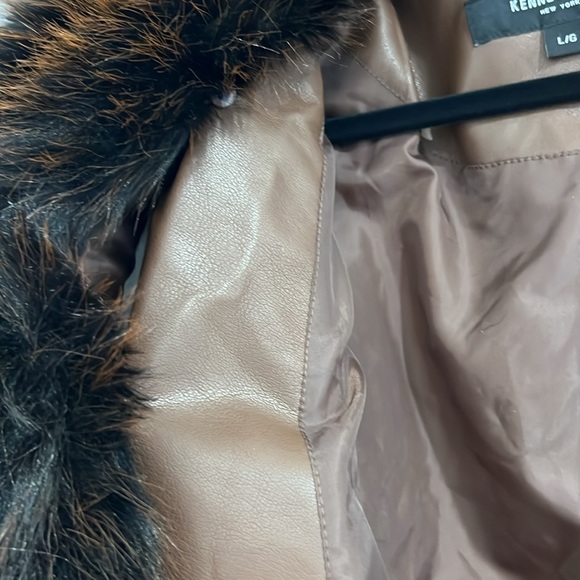 Brown Keneth Cole coat-size L - Picture 11 of 13